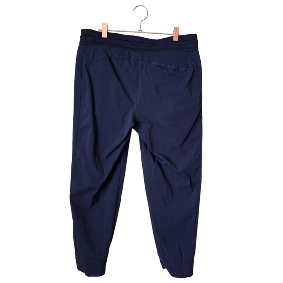 VINA Jogger pants with pockets athletic active pant in dark navy size L - Picture 7 of 8
